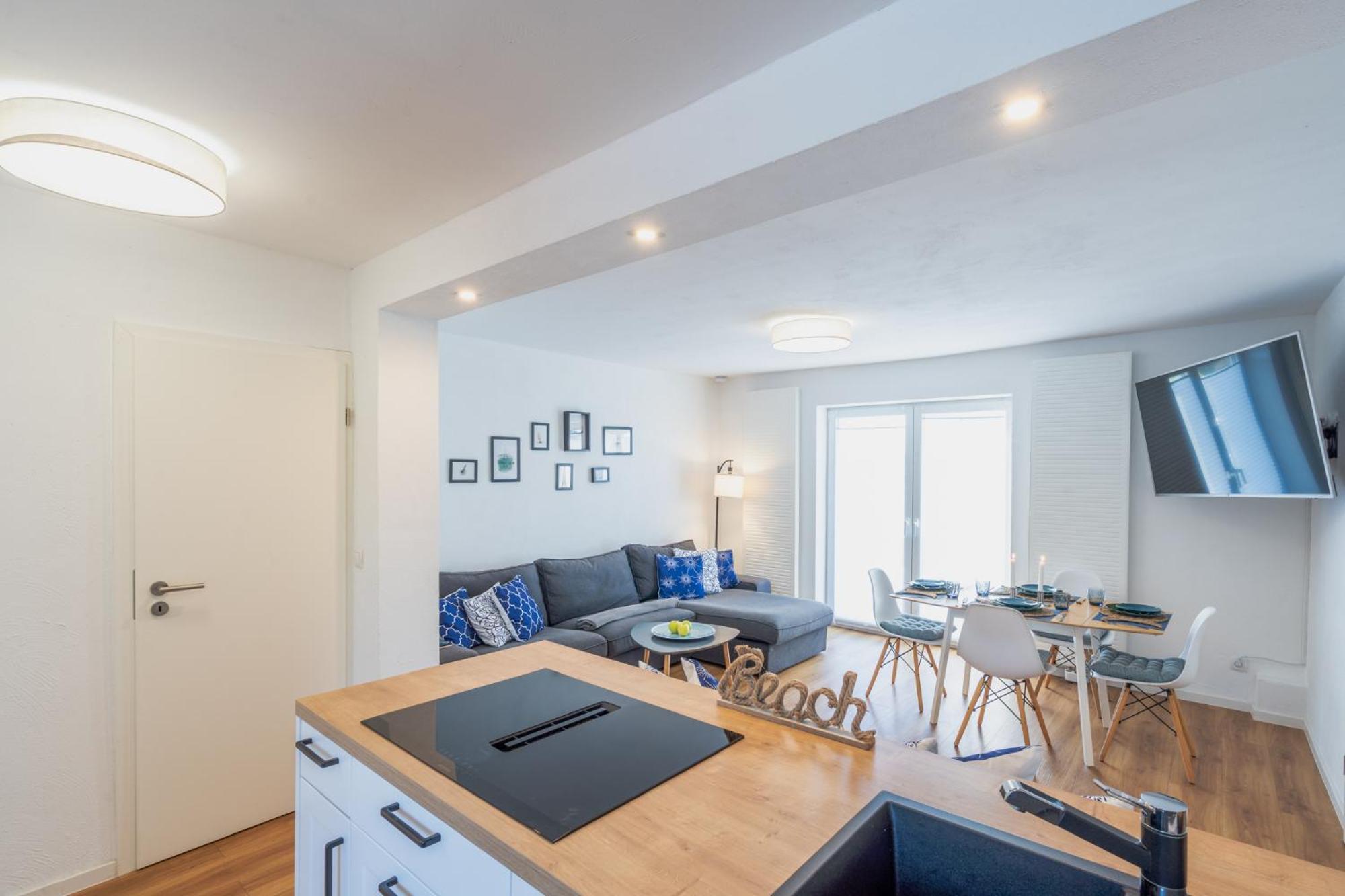 Strand Familien Doppelhaushaelfte ,,Marsi" #Familien-Urlaub Rappin Exterior photo